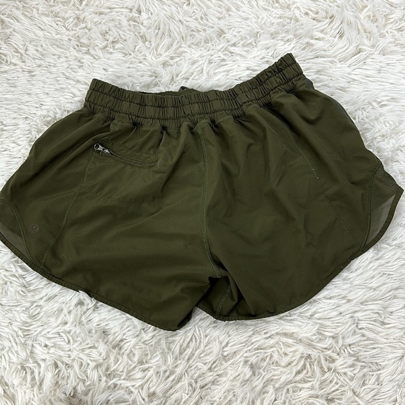 Lululemon Hotty Hot Short Military Green - Picture 5 of 6